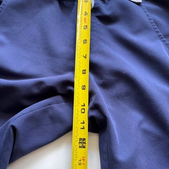 FIGS Zamora Jogger Scrub Pants XS Navy Medical Pants w/Pockets Elastic Waist - Picture 8 of 12